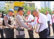 21 Personel Berprestasi Terima Reward Dari Kapolresta Bandar Lampung