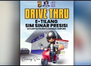 Layanan SIM Drive Thru Segera Hadir di Bandar Lampung