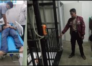 Kecelakaan Kerja,Karyawan Mr. Donat Indomaret Kedaton Tewas Terjepit Lift Barang  