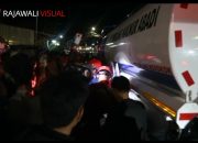 Wanita Pengendara Sepeda Motor Tewas Terlindas Truck Tanki BBM Di Bandar Lampung
