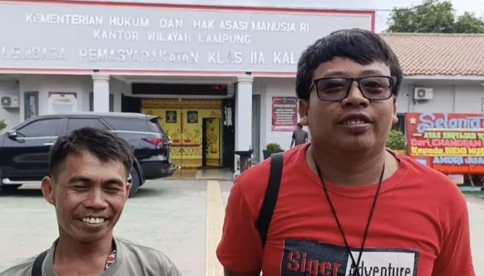 Oknum Pegawai Lapas Kalianda Larang Wartawan Meliput Sertijab Kalapas