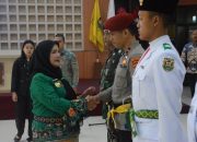 38 Anggota Paskibraka Bandar Lampung Dikukuhkan, Wali Kota Eva Tekankan Semangat Nasionalisme