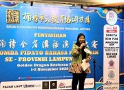 Eva Dwiana Hadiri Kegiatan Lomba Pidato Bahasa Mandarin, Dukung Penguasaan Bahasa Asing