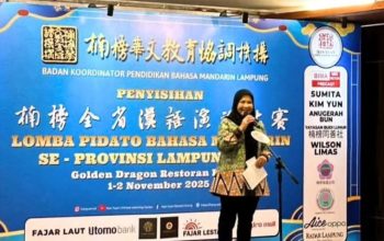 Eva Dwiana Hadiri Kegiatan Lomba Pidato Bahasa Mandarin, Dukung Penguasaan Bahasa Asing