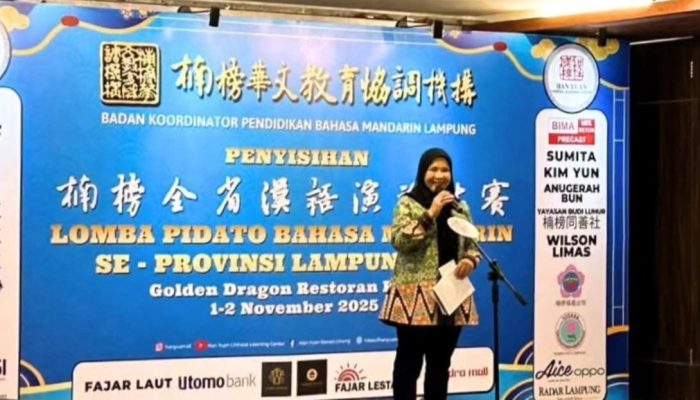 Eva Dwiana Hadiri Kegiatan Lomba Pidato Bahasa Mandarin, Dukung Penguasaan Bahasa Asing