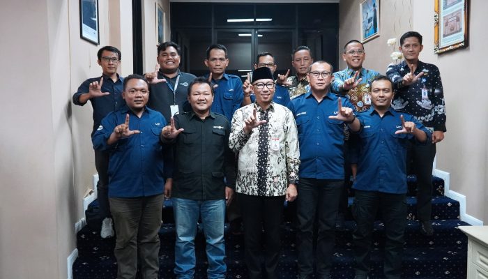 IJTI Lampung Audiensi dengan Gubernur Mirzani Djausal, Bahas Sinergitas Pemerintah dan Media