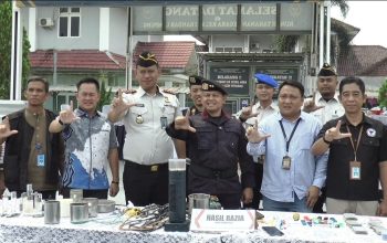 Bersih Bersih HALINAR, Rutan Way Hui Gelar Tes Urine Massal