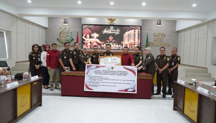 Kejati Lampung Selamatkan Keuangan Negara Rp1,14 Triliun 